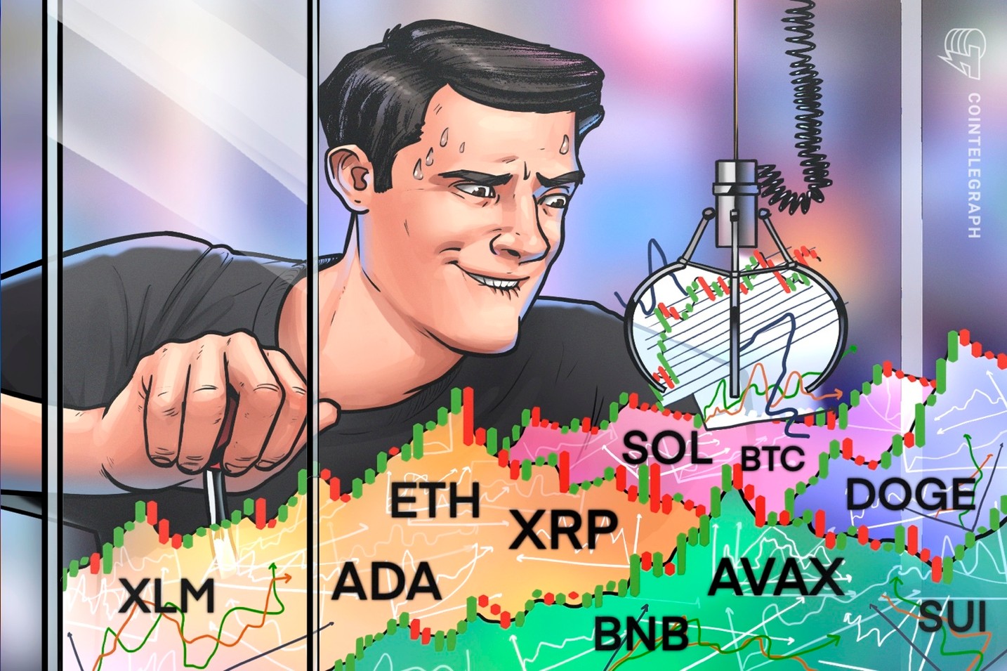 Análise de preço em 15/01: BTC, ETH, XRP, BNB, SOL, DOGE, ADA, AVAX, XLM, SUI