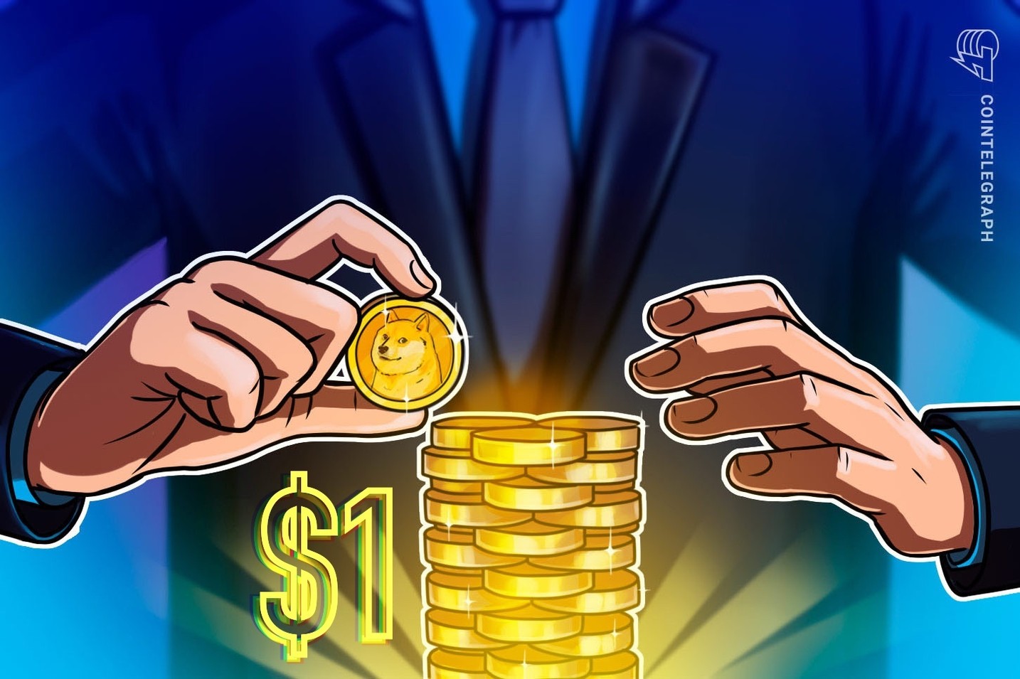 DOGEは1ドルに到達するか？トレーダーは2月までに140％上昇する可能性を指摘