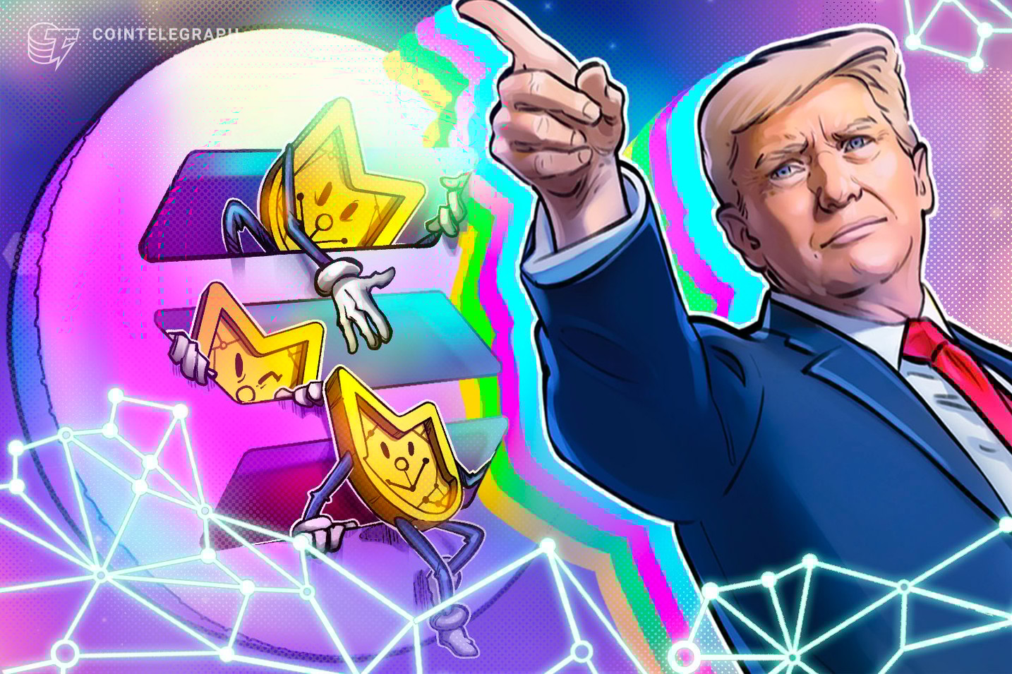 Memecoin TRUMP atinge um recorde de preço, possivelmente multiplicando o patrimônio líquido de Donald Trump em 5x