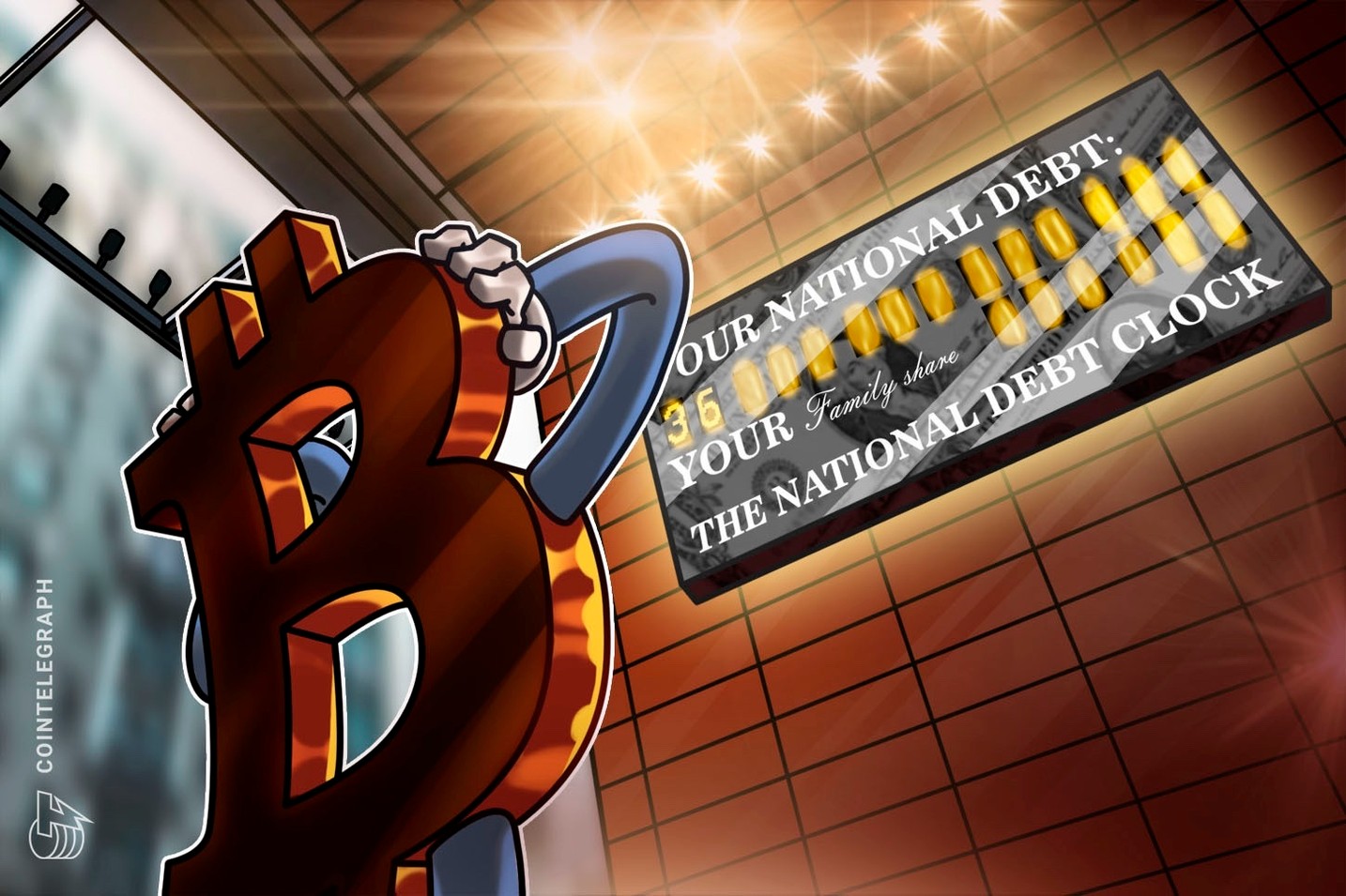 Le plafond de la dette aux États-Unis signale une correction du bitcoin après l'inauguration de Trump
