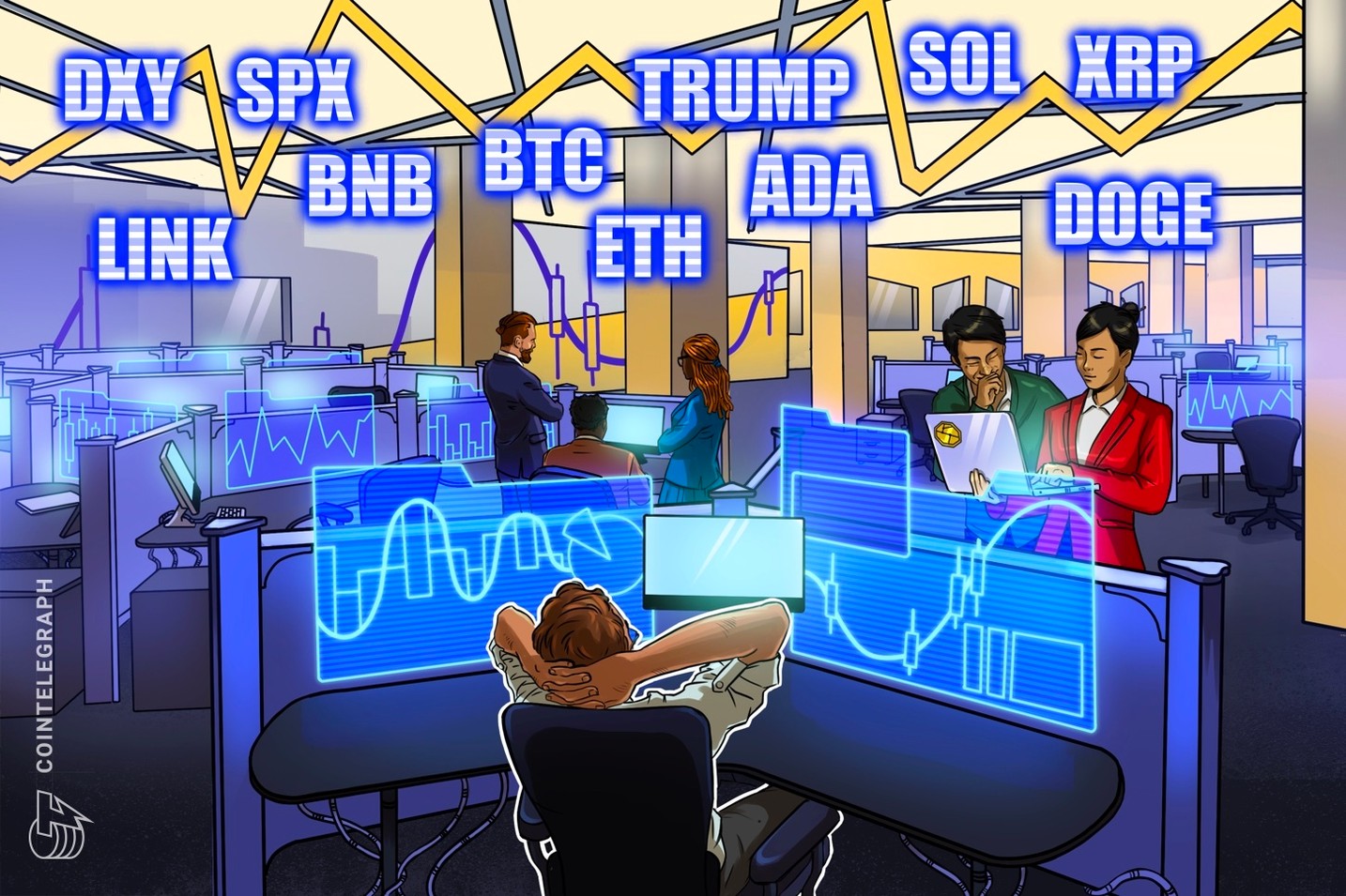 Price analysis 1/20: SPX, DXY, BTC, TRUMP, ETH, XRP, BNB, SOL, DOGE, ADA, LINK
