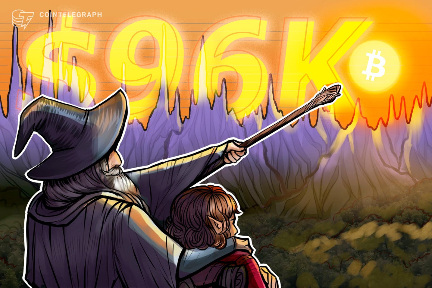 Bitcoin chart shows ‘diamond pattern’ with $96K target — What will kick off the downside?