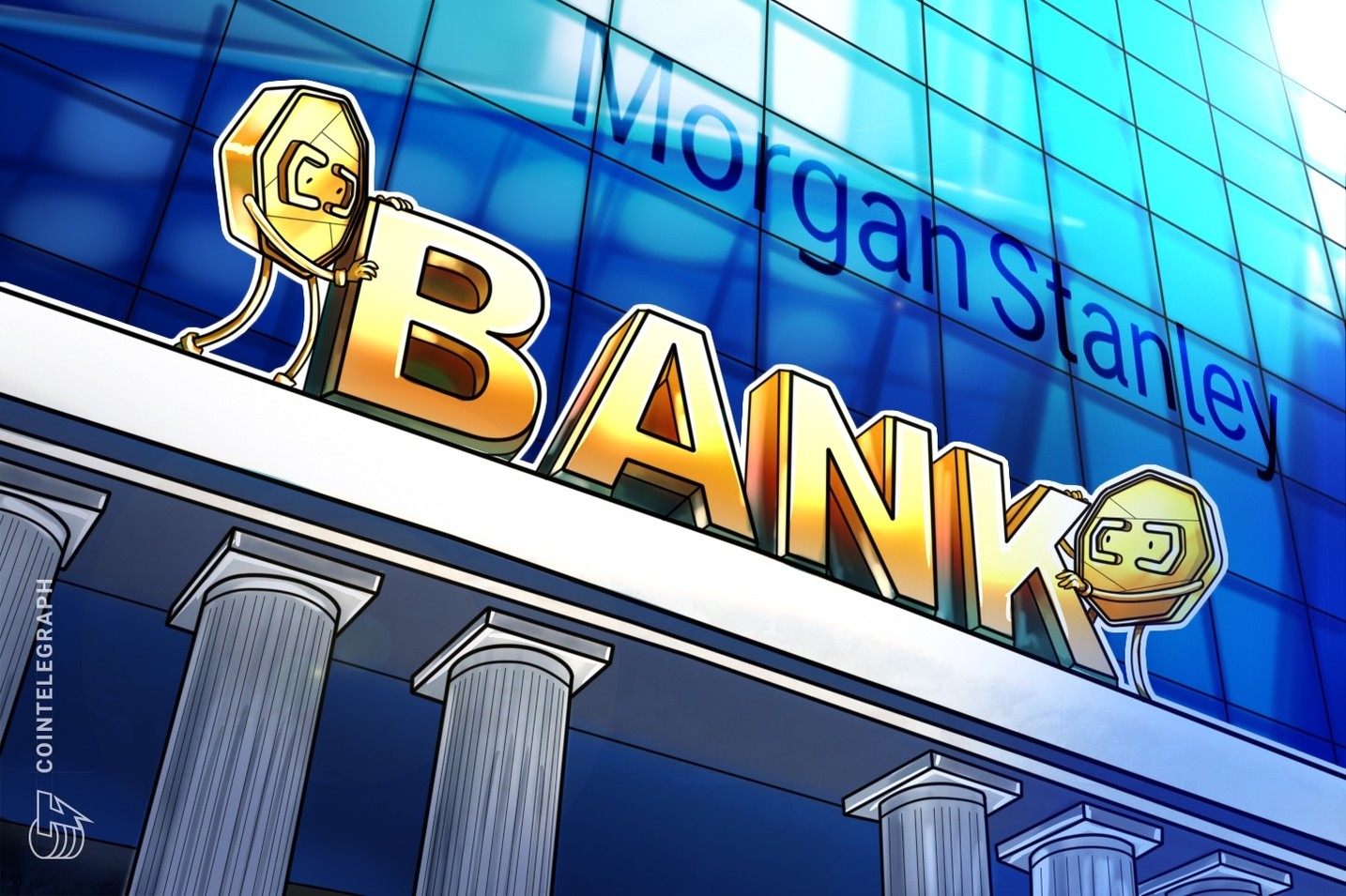 モルガンスタンレー　顧客向けに仮想通貨サービスを検討＝CEOが発言
