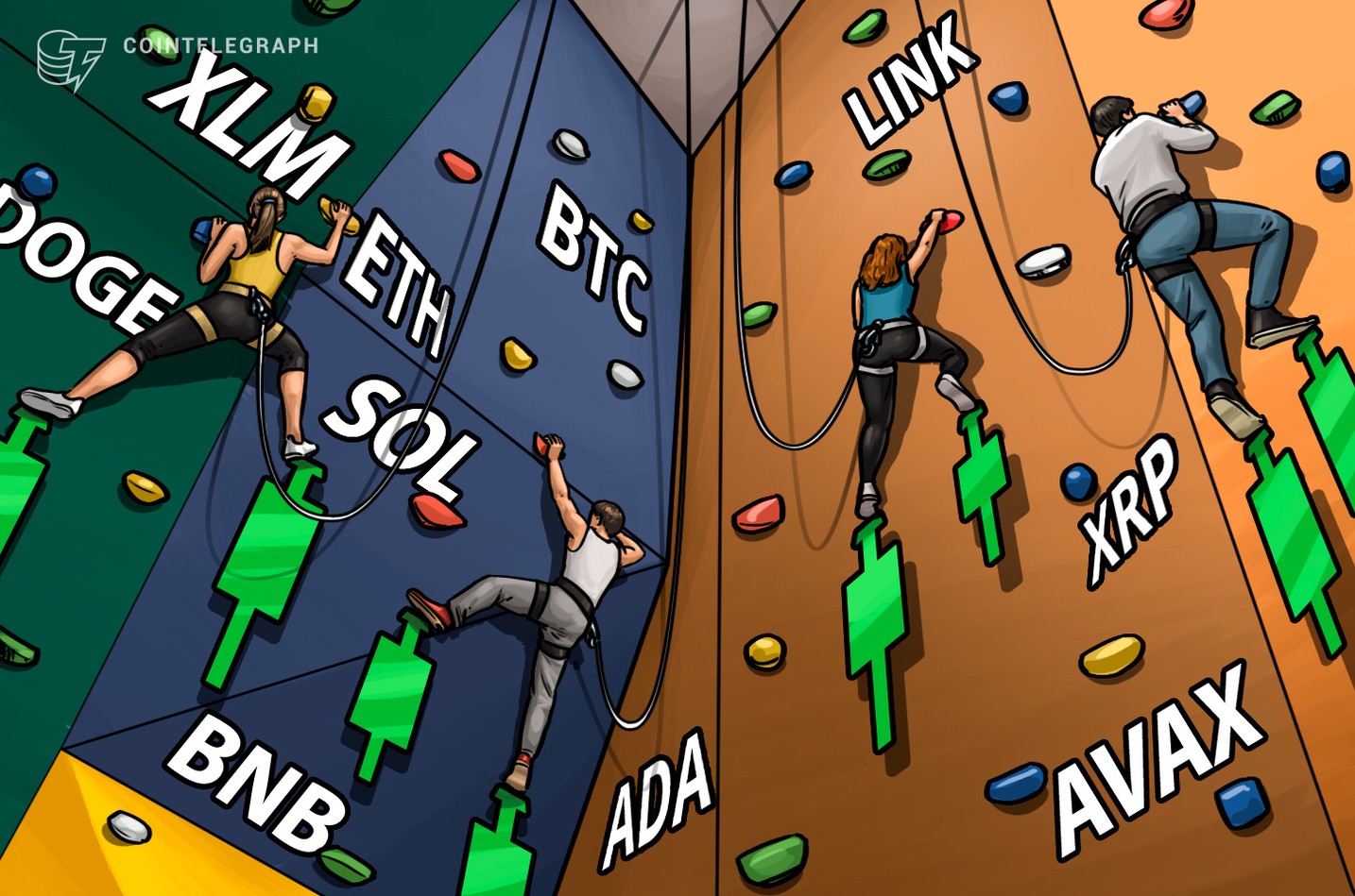 強気トレンドを維持できるか　仮想通貨チャート分析：ビットコイン・イーサ・XRP（リップル）・ソラナ 