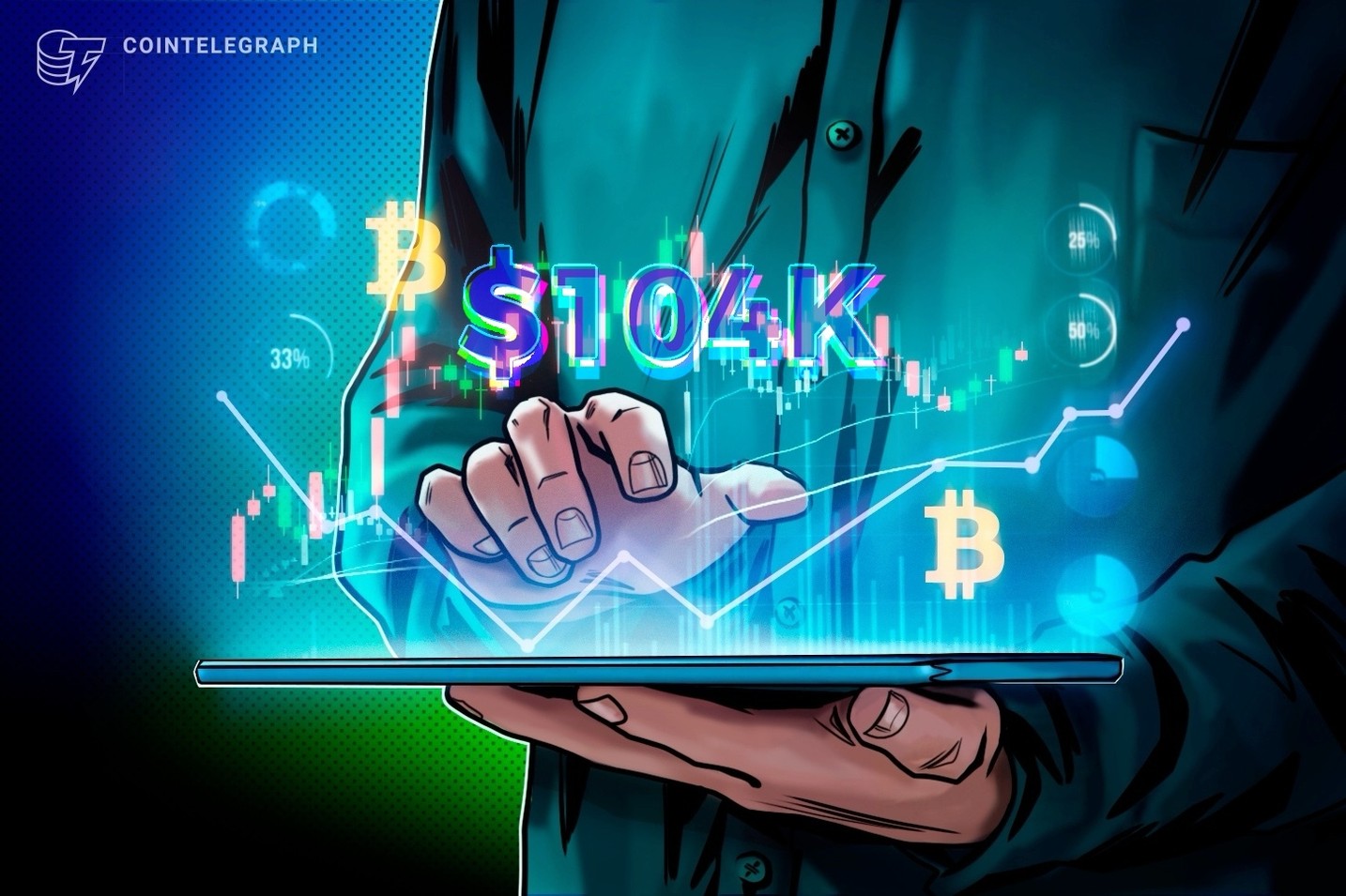 Saylor signals impending purchase as BTC consolidates around $104K