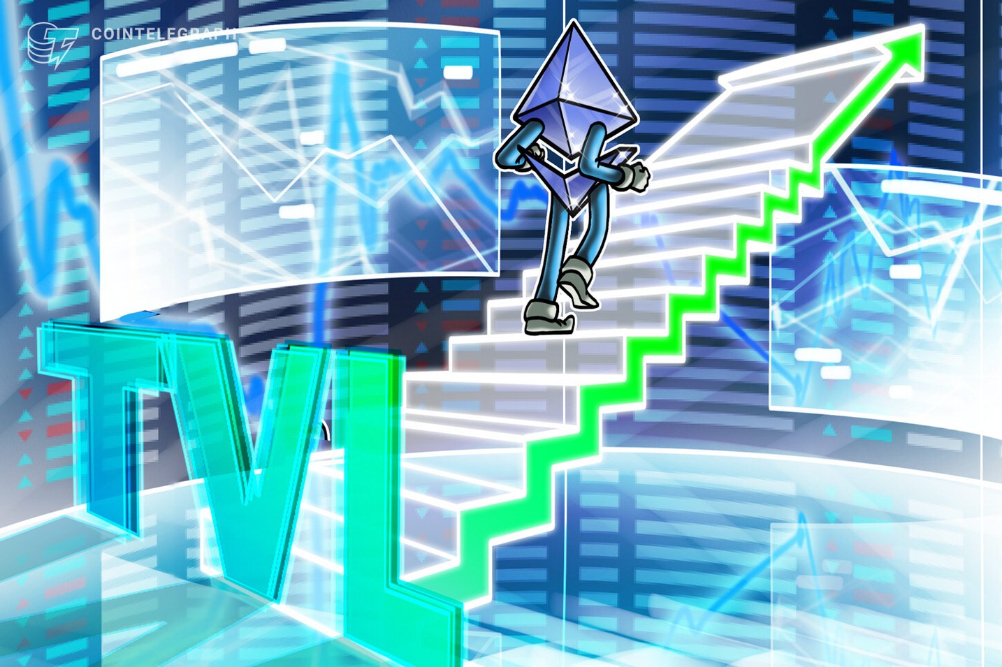 イーサリアムのTVLが3年ぶり高値に接近　ETH価格も追随するか？
