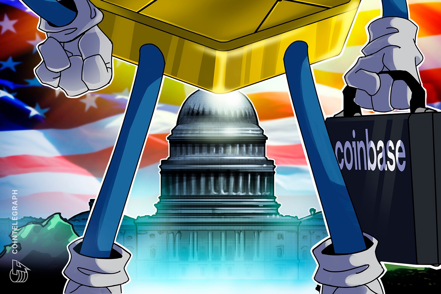 Coinbase pede ao Congresso que conceda à CFTC autoridade sobre o mercado spot