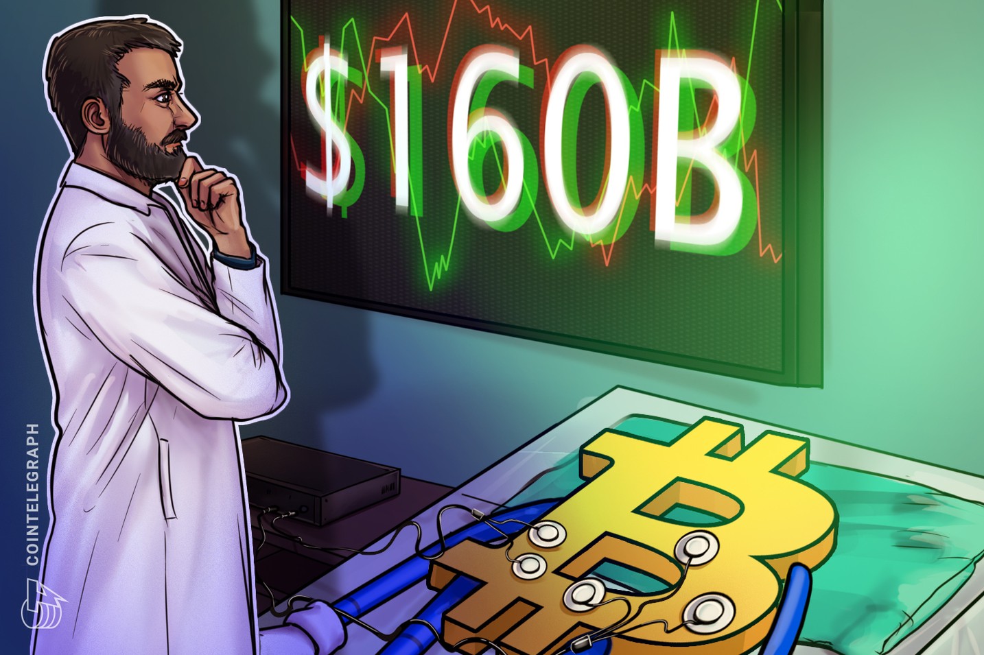Bitcoin işlem hacmi dibe vururken umutlar 160 milyar dolarlık sermaye artışında