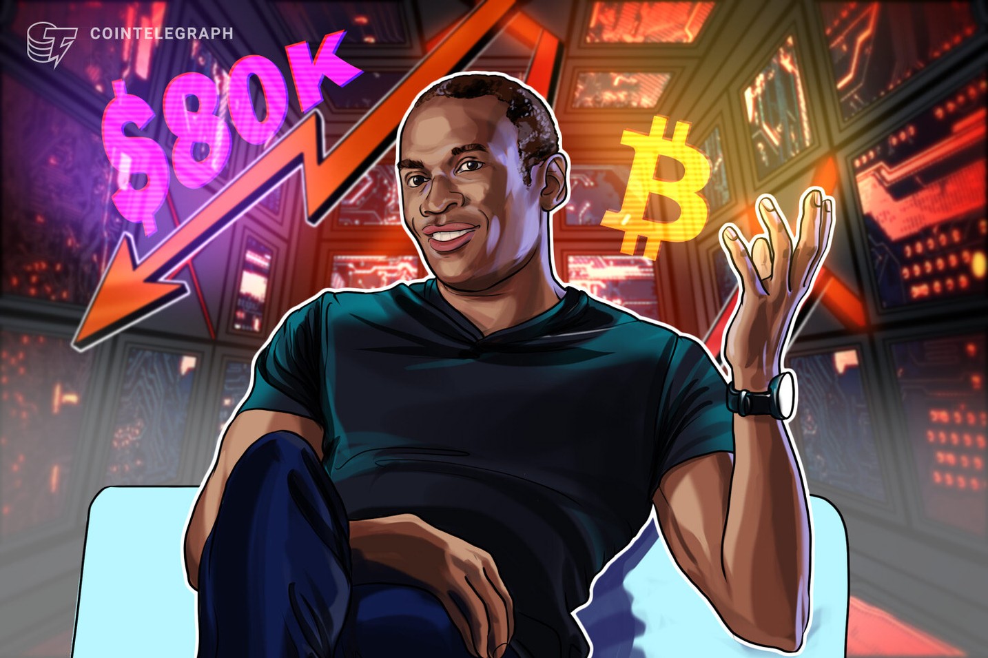 Bitcoin cai para US$ 80 mil em ‘começo feio’ e pode testar novamente a resistência chave, afirma Hayes