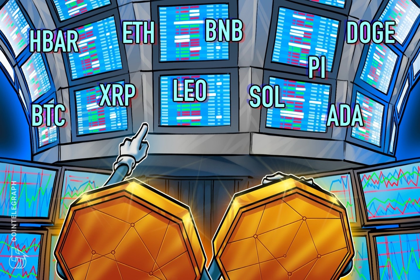 底打ちも近いか　仮想通貨チャート分析：ビットコイン・イーサ・XRP（リップル）・ソラナ