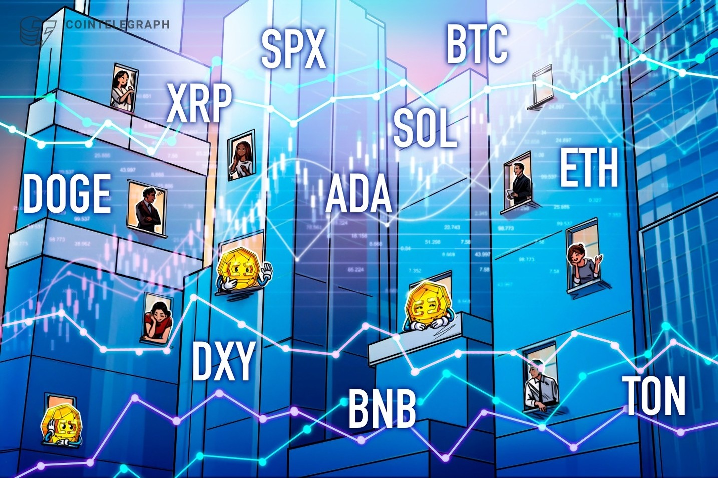 8万ドルを維持できるか　仮想通貨チャート分析：ビットコイン・イーサ・XRP（リップル）・ソラナ