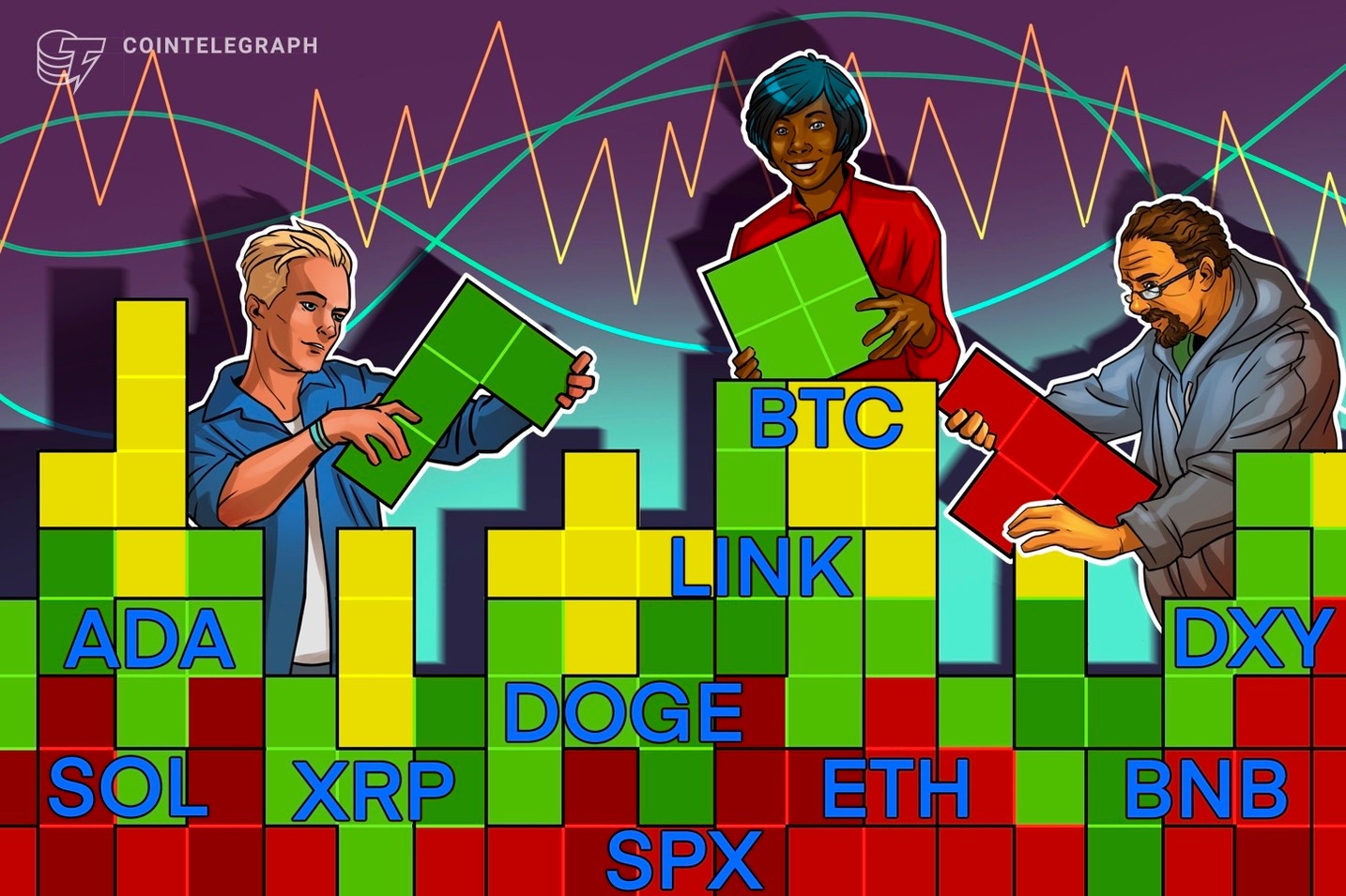 まもなく底打ちか　仮想通貨チャート分析：ビットコイン・イーサ・XRP（リップル）・ソラナ