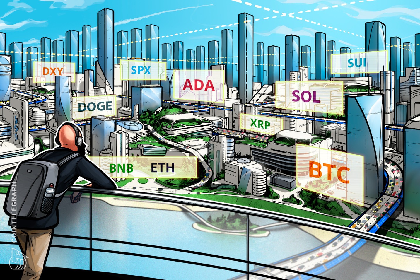 Price predictions 5/19: SPX, DXY, BTC, ETH, XRP, BNB, SOL, DOGE, ADA, SUI