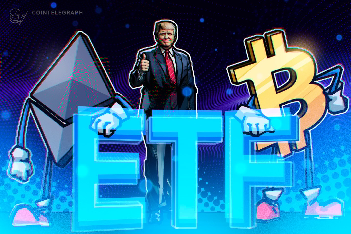 Trump’s Truth Social files S-1 for dual Bitcoin and Ether ETF