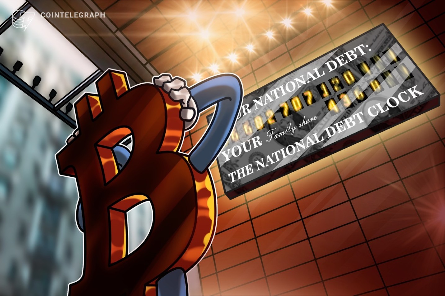 La deuda de EEUU aumenta a 36,6 billones de dólares: ¿Señales de recesión que enviarán a Bitcoin de nuevo a 95.000 dólares?