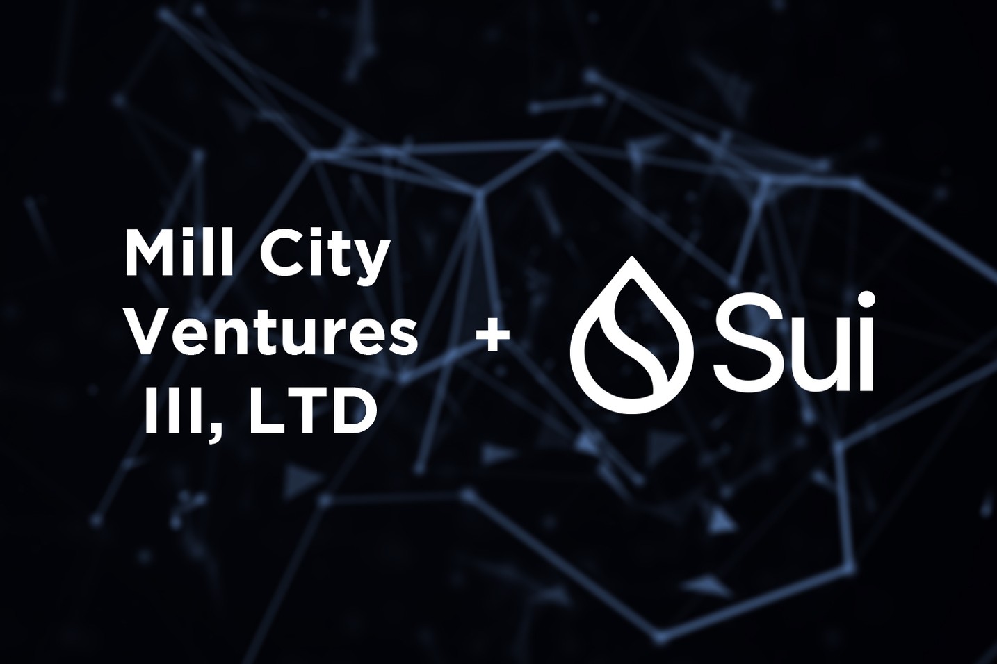 Mill City Ventures III launches $450M private placement for Sui treasury strategy