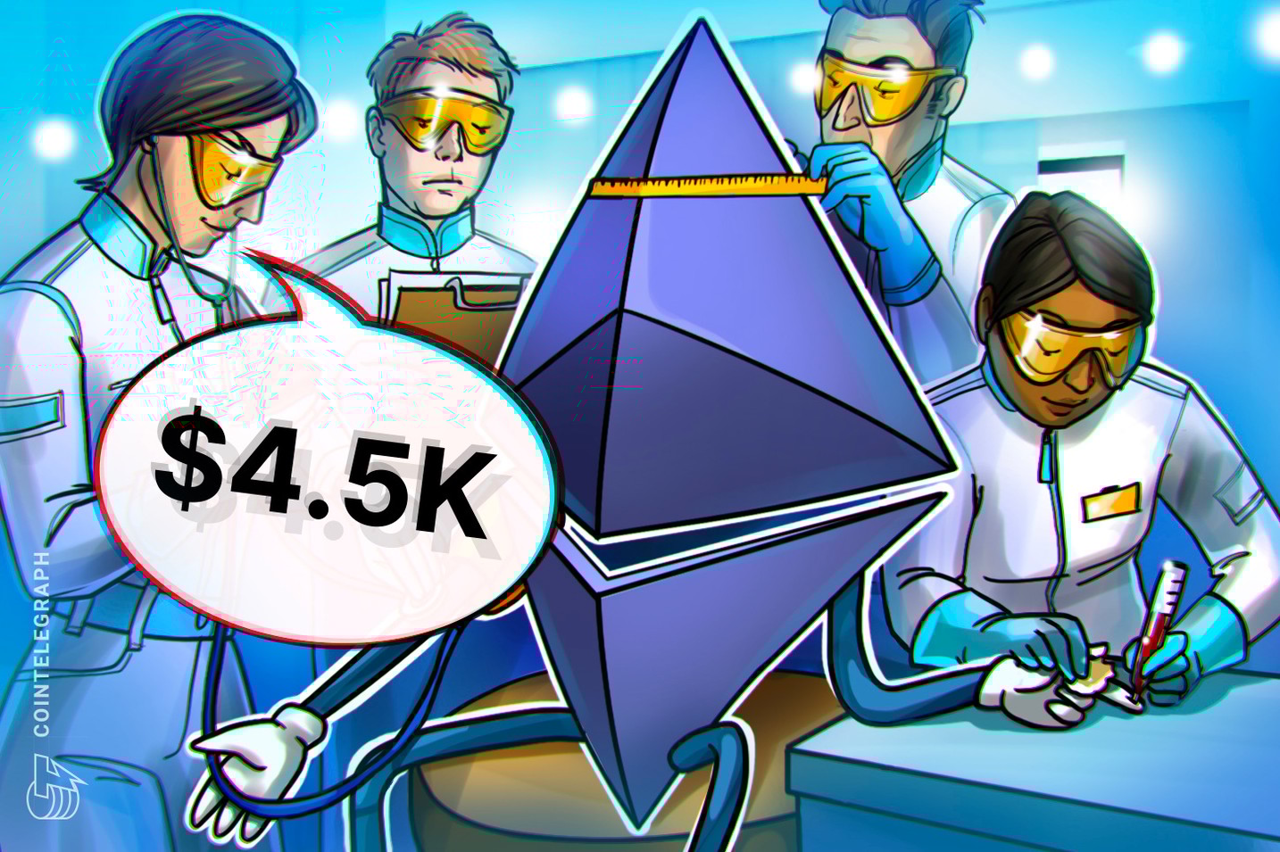 Por que o preço do Ethereum não consegue ultrapassar US$ 4,5 mil?