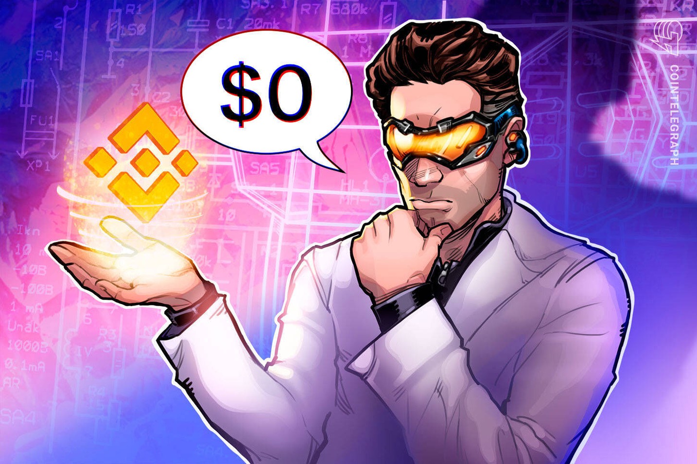 Binance says tokens did not crash to $0, claims 'display' issue responsible
