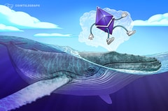 Ballena recompra sus holdings de ETH tras perder 2,6 millones de dólares al vender temprano