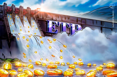 Crypto ETP inflows hit $572M as Bitcoin and Ether rebound