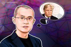 Changpeng Zhao confirmó que está buscando que Trump indulte su condena por blanqueo de capitales