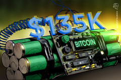 Se espera que la consolidación de Bitcoin termine con un movimiento impulsivo a 135.000 dólares