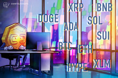 Predicciones de precios al 25/7: BTC, ETH, XRP, BNB, SOL, DOGE, ADA, HYPE, XLM, SUI