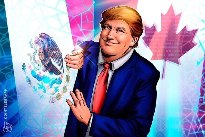 Crypto markets rebound as Trump puts Canada, Mexico tariffs on hold