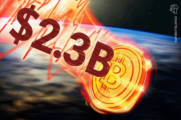 Bitcoin verliert über 2 Mrd. US-Dollar – Größter Crash seit 2021