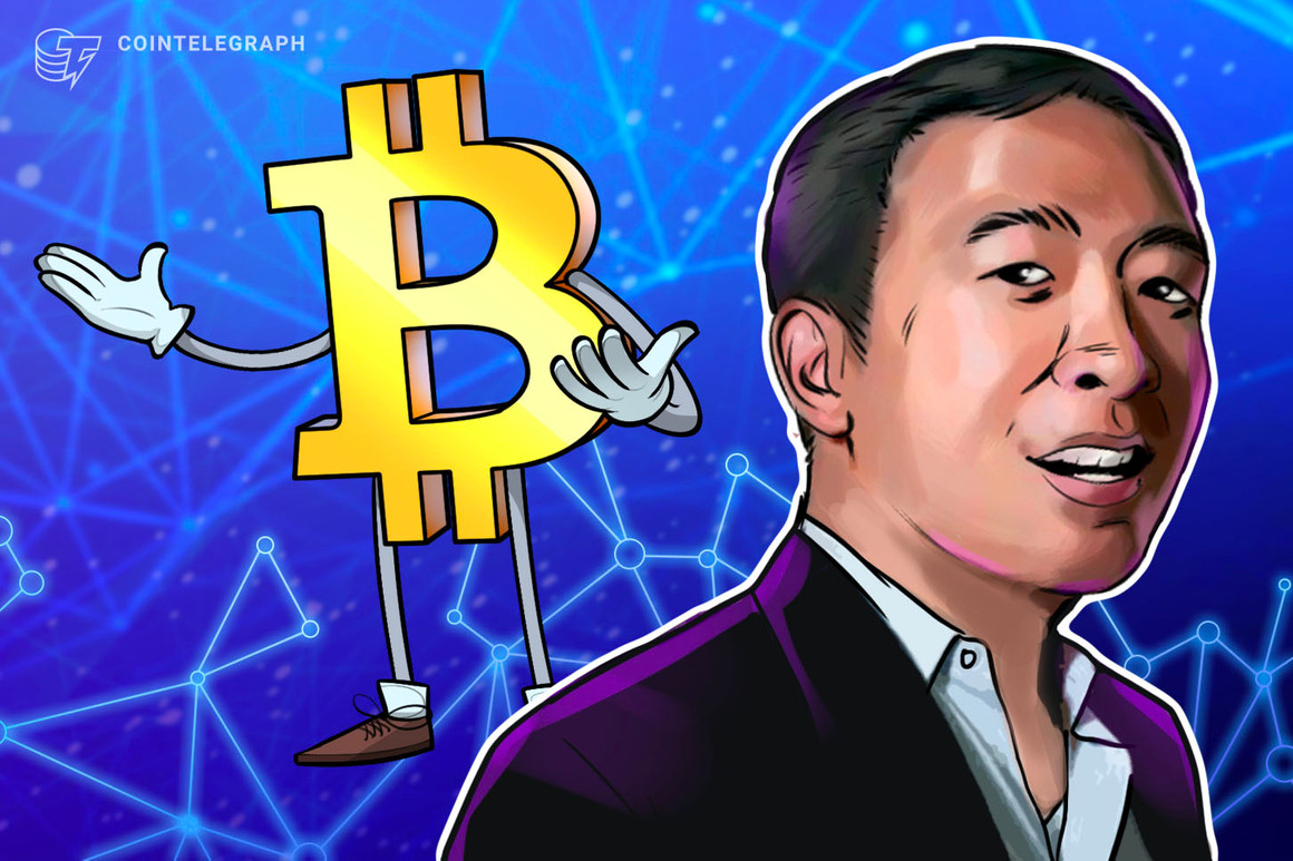 Andrew Yang says he'll transform NYC into a Bitcoin hub if elected mayor