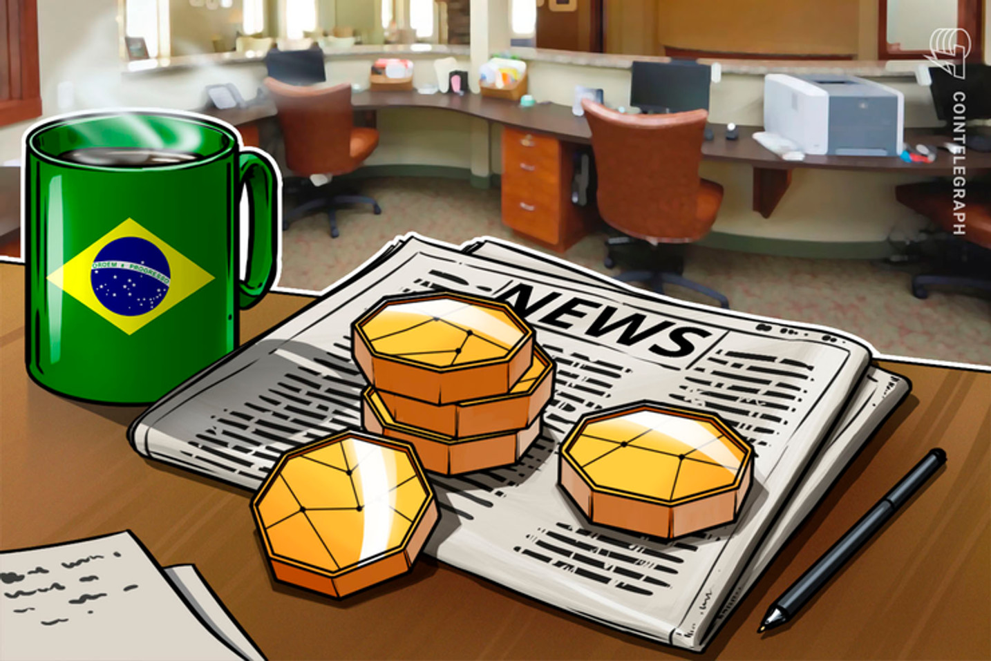Sem Bitcoin: Insatisfeitos com solução 'de pirâmide' clientes mantém protesto na sede da Atlas Quantum