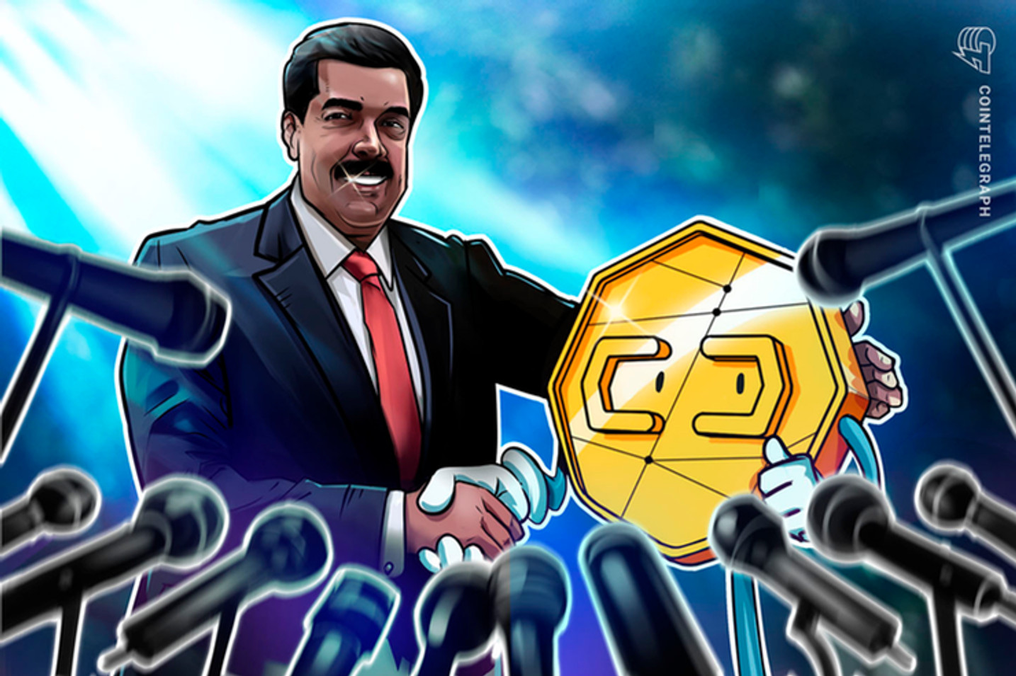 Venezuelanos começam a usar o Petro, criptomoeda da Venezuela, que não é aceito em todo o país
