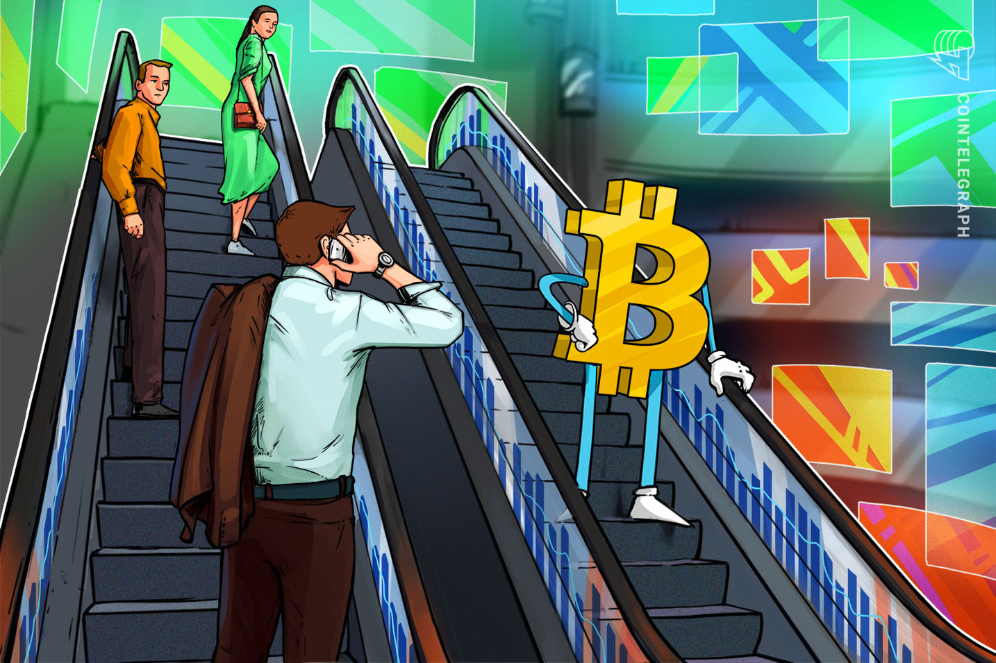 Bitcoin slips below $46K as correction deepens; institutions keep accumulating