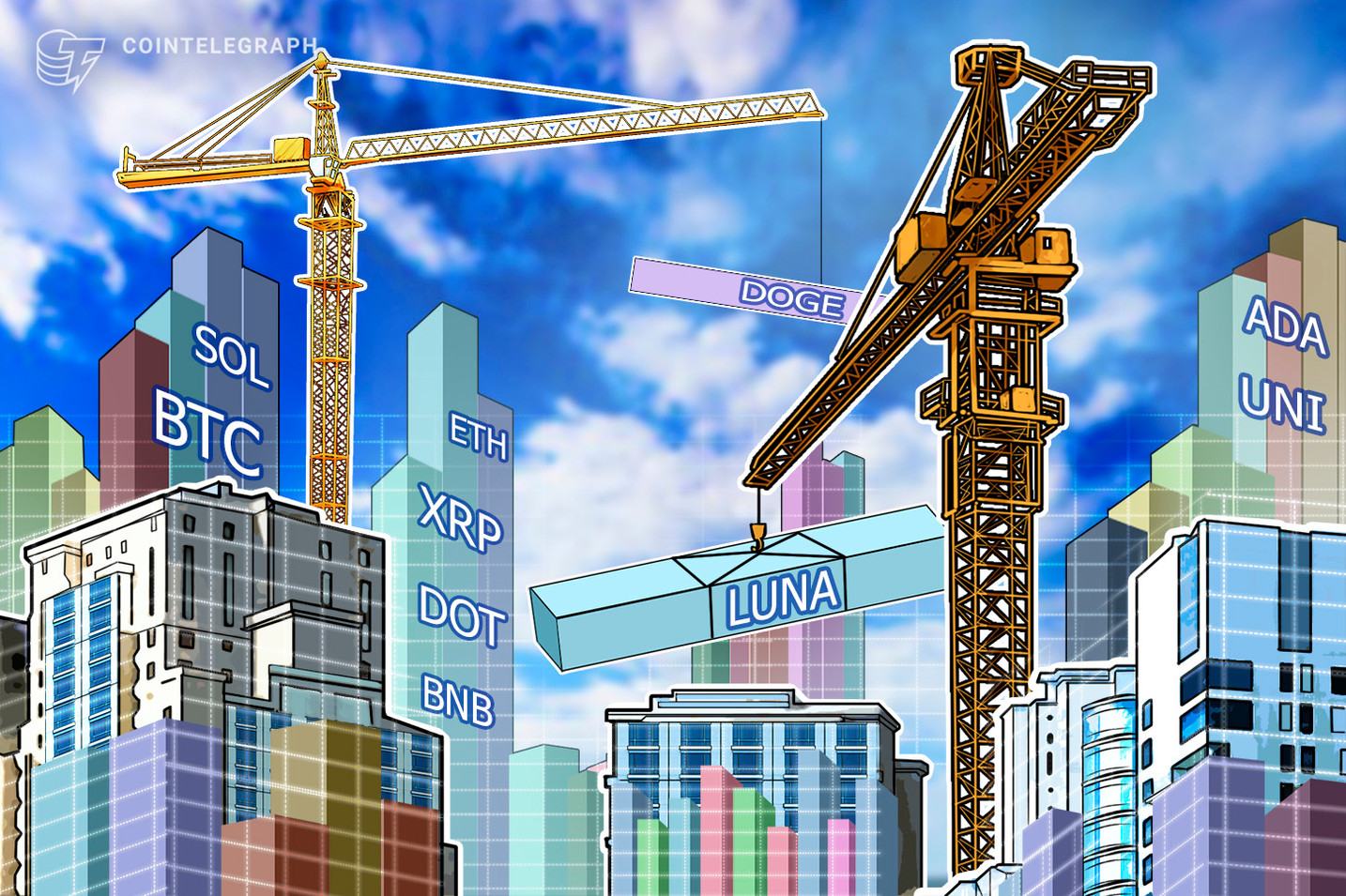 Price analysis 10/20: BTC, ETH, BNB, ADA, XRP, SOL, DOT, DOGE, LUNA, UNI