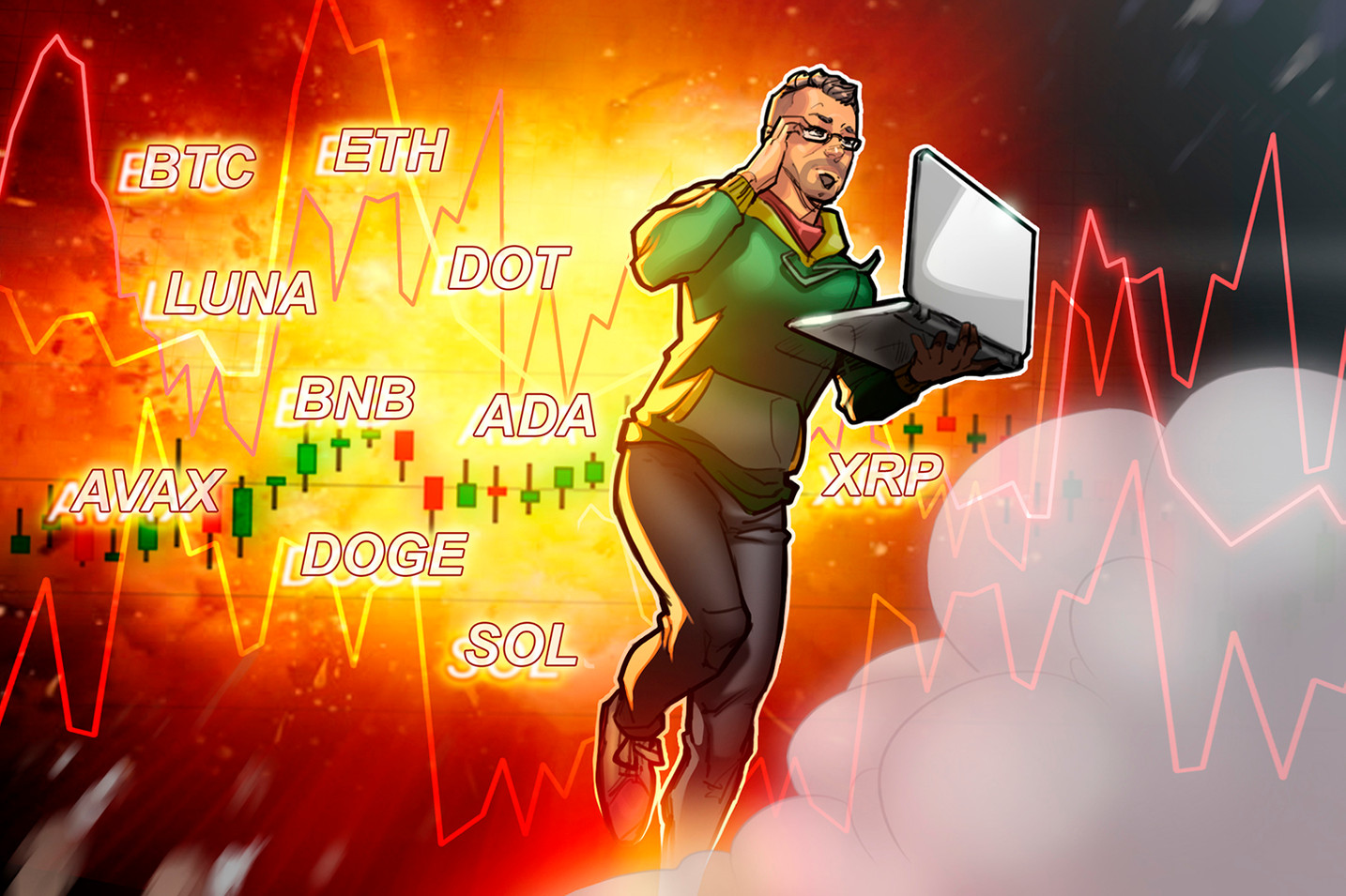 数日は大きなボラティリティか　仮想通貨チャート分析：ビットコイン・イーサ・XRP（リップル）