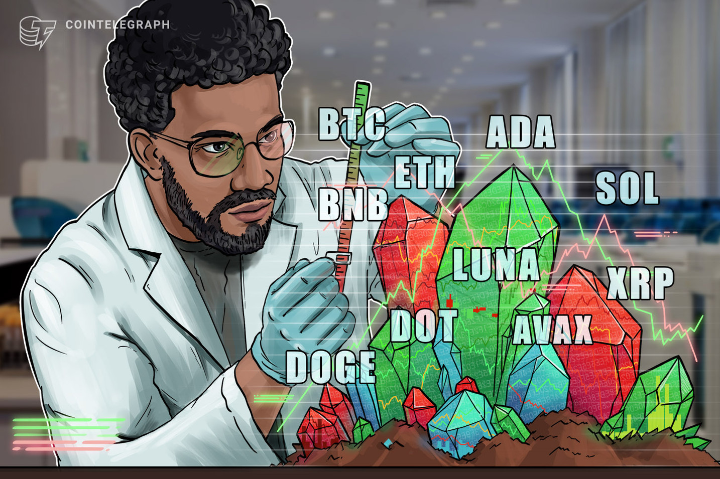 Análise de preços 28/01: BTC, ETH, BNB, ADA, SOL, XRP, LUNA, DOGE, DOT, AVAX