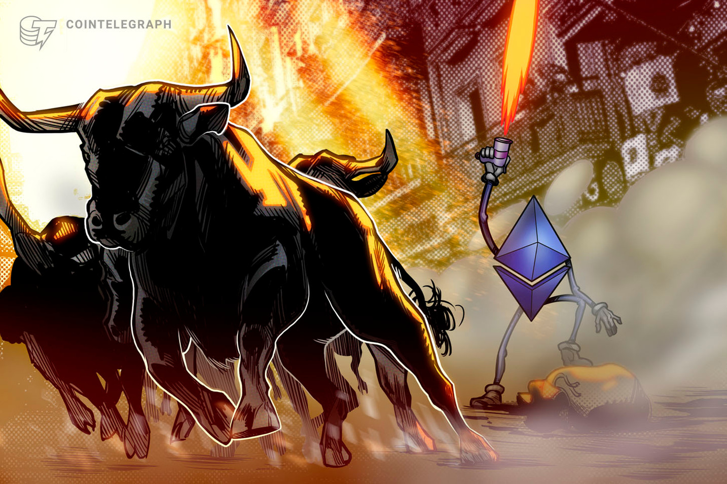 Ethereum terms  hits $3.2K arsenic  anticipation builds up  of the ‘Merge’