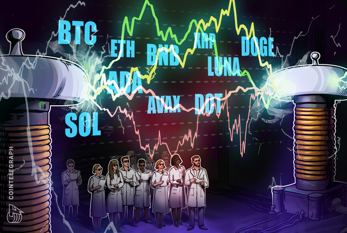 Análise de preços 18/03: BTC, ETH, BNB, XRP, LUNA, SOL, ADA, AVAX, DOT, DOGE