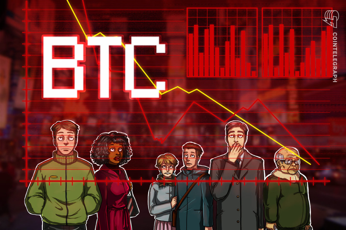 Bitcoin raggiunge nuovi minimi annuali: possibile ritorno a 24.000$, mette in guardia un analista