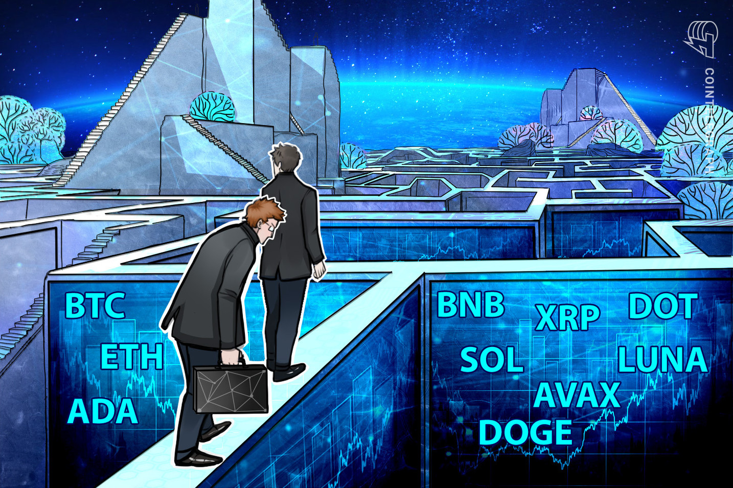 弱気派が主導権失う？　仮想通貨チャート分析：ビットコイン・イーサ・XRP（リップル）