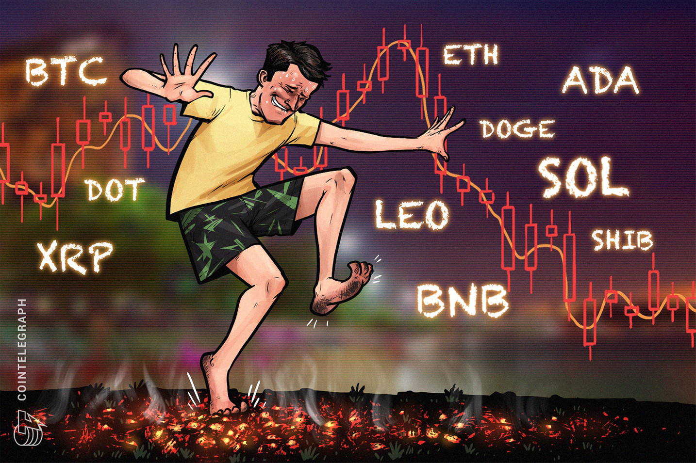 Analyse des prix du 15 juin : BTC, ETH, BNB, ADA, XRP, SOL, DOGE, DOT, LEO, SHIB