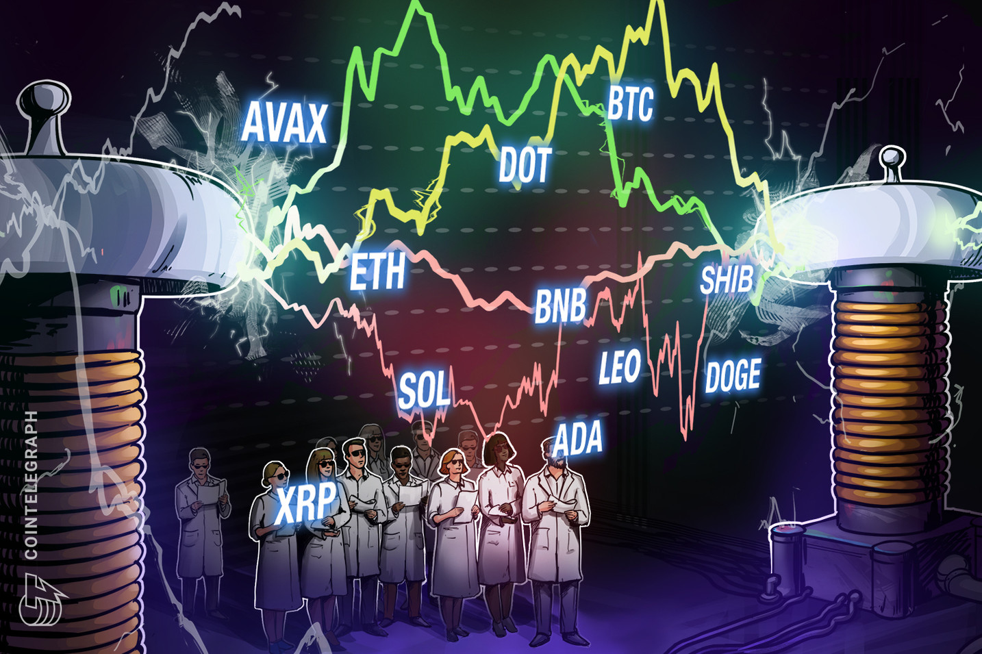  下落トレンド再開か？ 仮想通貨チャート分析：ビットコイン・イーサ・XRP（リップル）