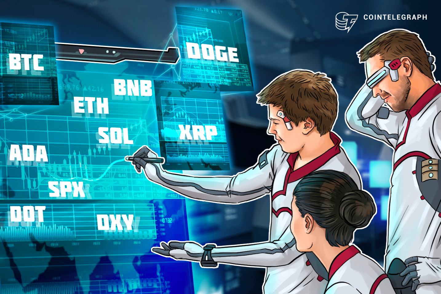 Análisis de precios del 9/30: SPX, DXY, BTC, ETH, BNB, XRP, ADA, SOL, DOGE, DOT