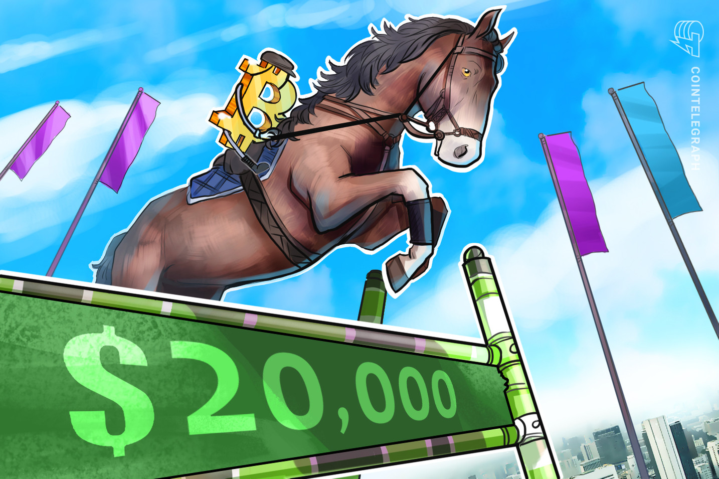 Bitcoin torna a 20.000$, liquidati short per quasi 400 milioni di dollari