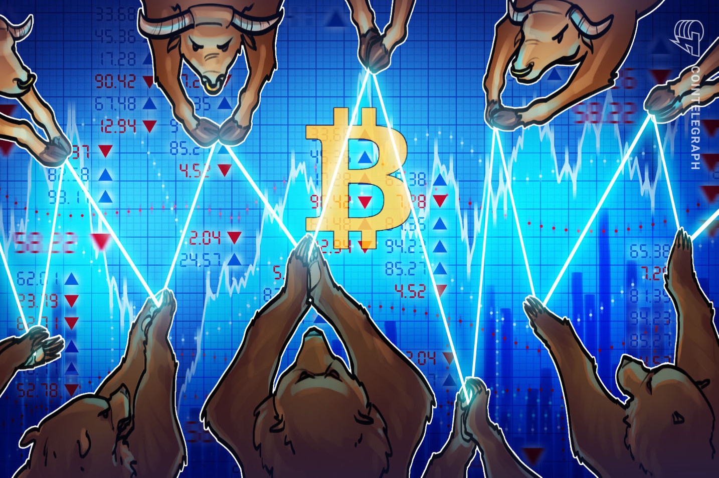 Touros do Bitcoin não conseguem segurar US$ 21 mil, mas os traders profissionais se recusam a ficarem pessimistas