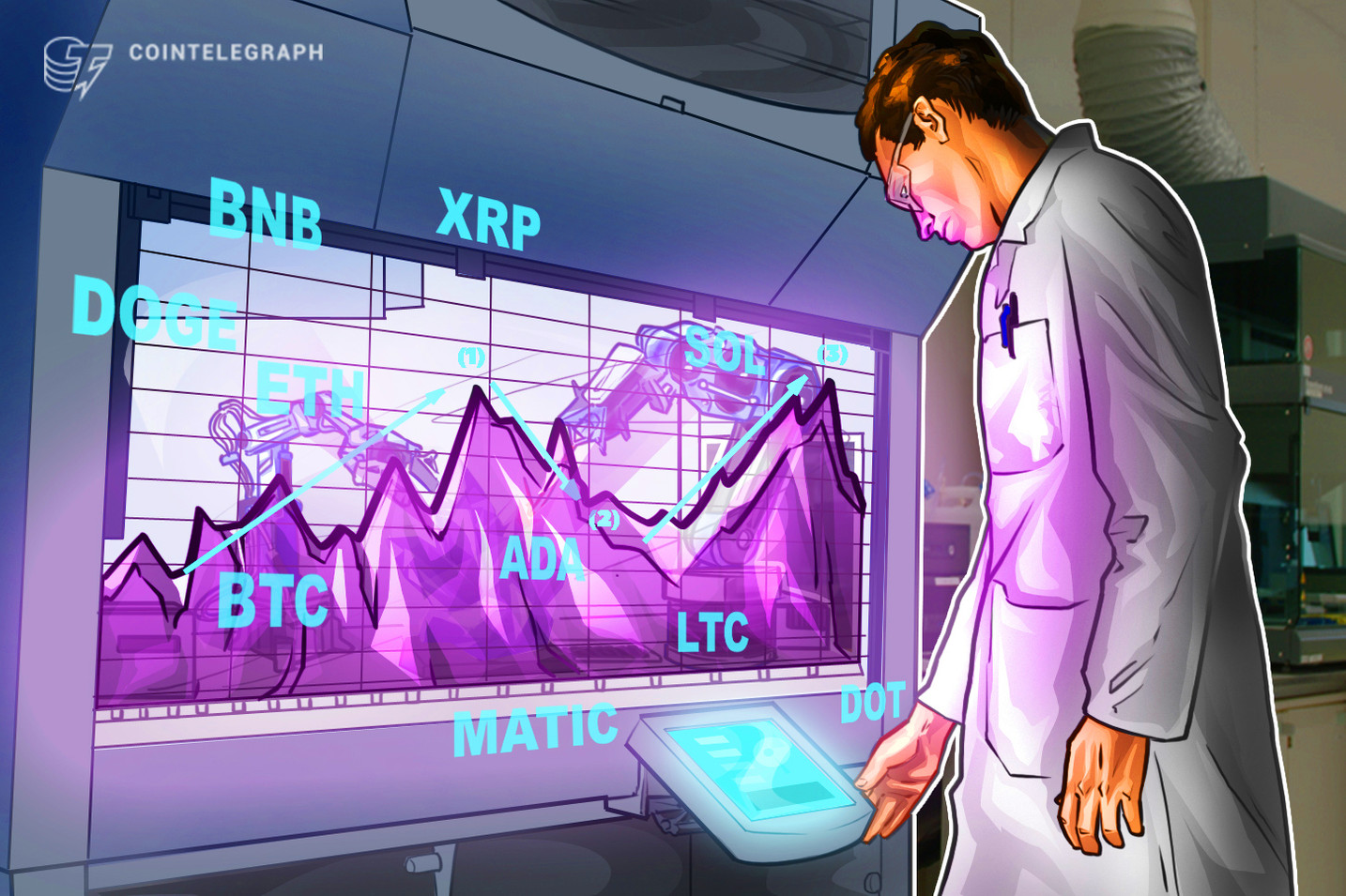 パニック売りの兆候はなし　仮想通貨チャート分析：ビットコイン・イーサ・XRP（リップル）