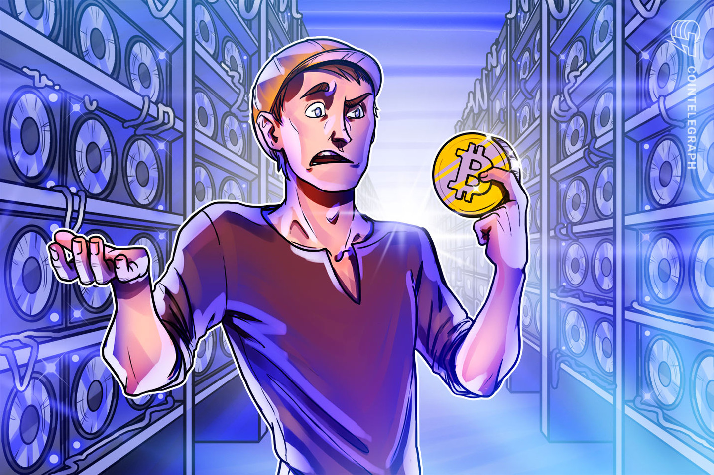 Dados on-chain mostram mineradores despejando Bitcoin no mercado à medida que receitas diminuem