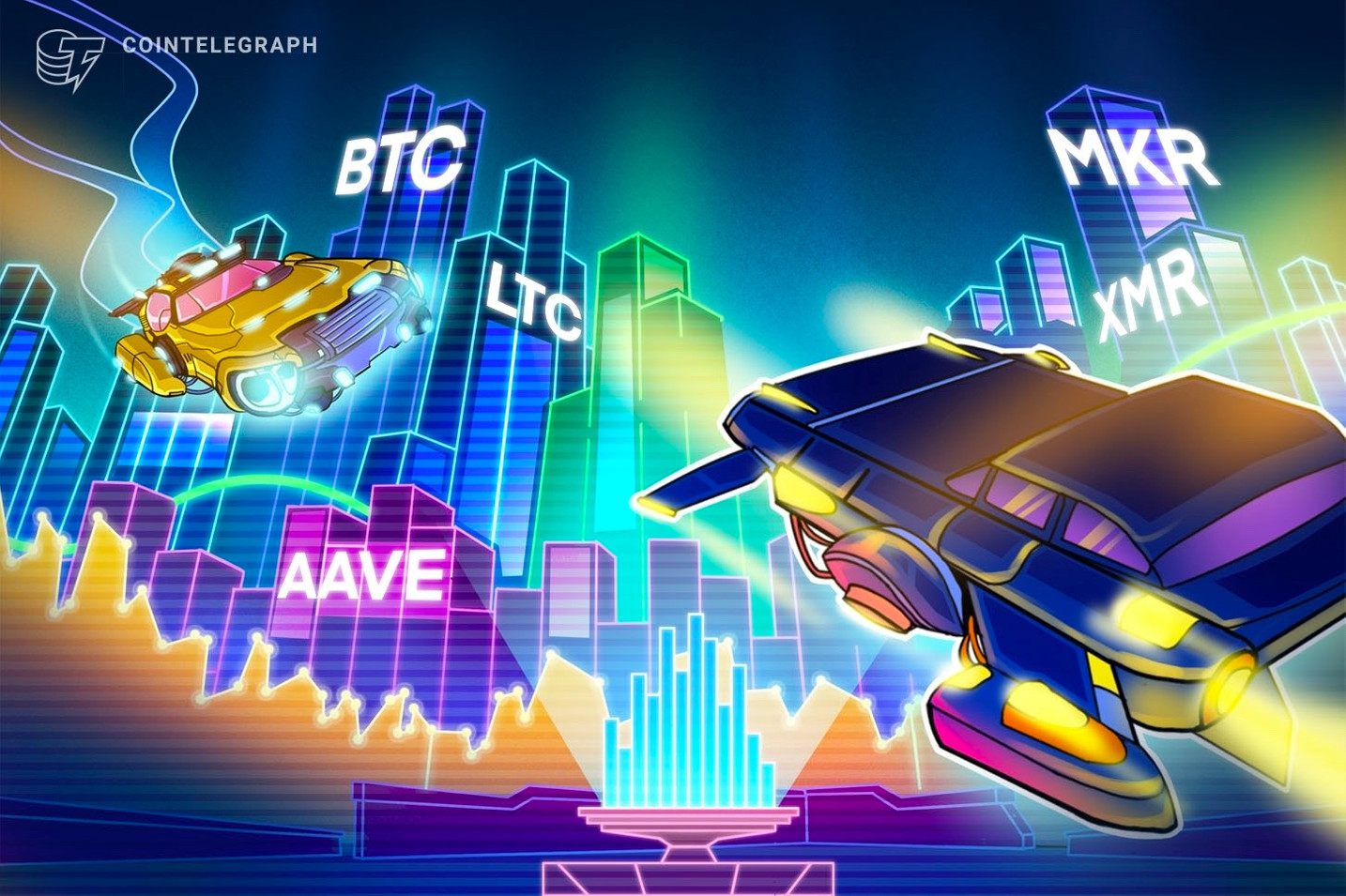 LTC, XMR, AAVE e MKR ficam otimistas com o Bitcoin abaixo de US$ 31.000