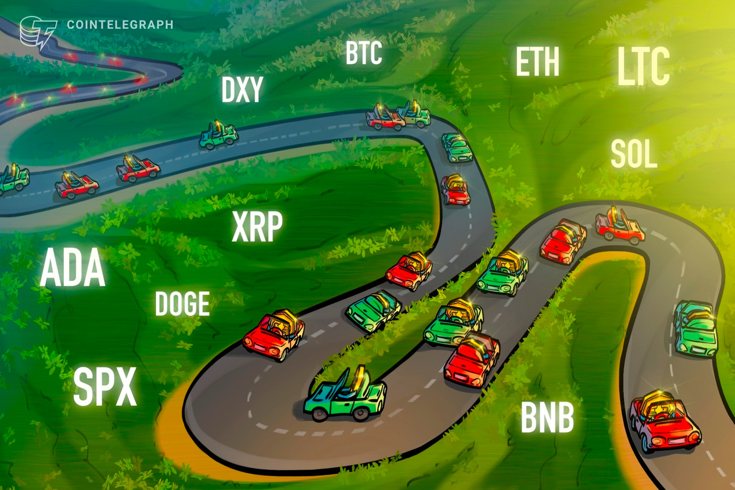 Análisis de precios del 3 de julio: SPX, DXY, BTC, ETH, BNB, XRP, ADA, DOGE, SOL, LTC