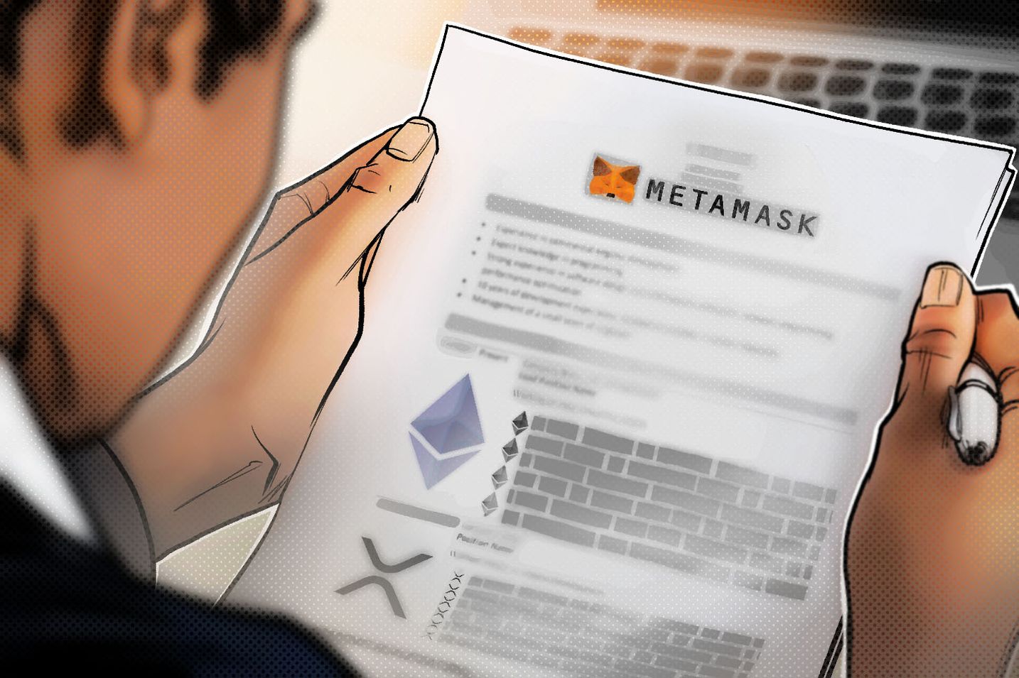 ميتا ماسك تسمحُ لمستخدميها بتحويل أُصولهم المشفرة إلى عملات ورقية